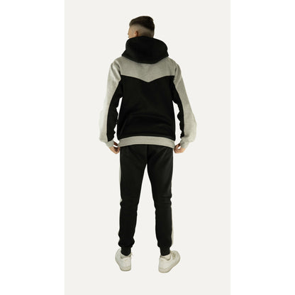 FuPer Jogginganzug "Streetwear Respekt" unisex (Kinder, Frauen und Herren) - grau schwarz